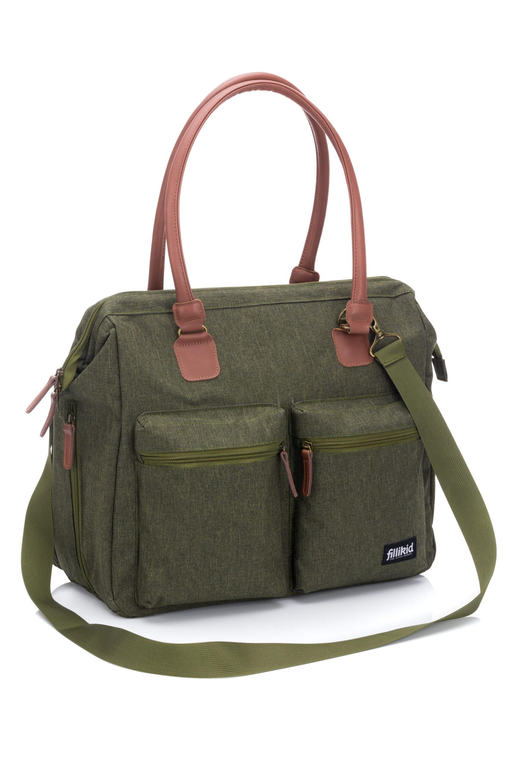16644-7_fillikid-taska-na-pleny-oxford-darkgreen-melange-babystar-cz
