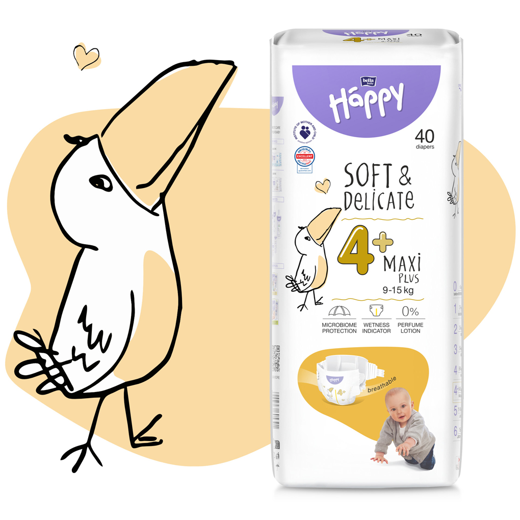 Happy 4+ maxi plus (mega) a40