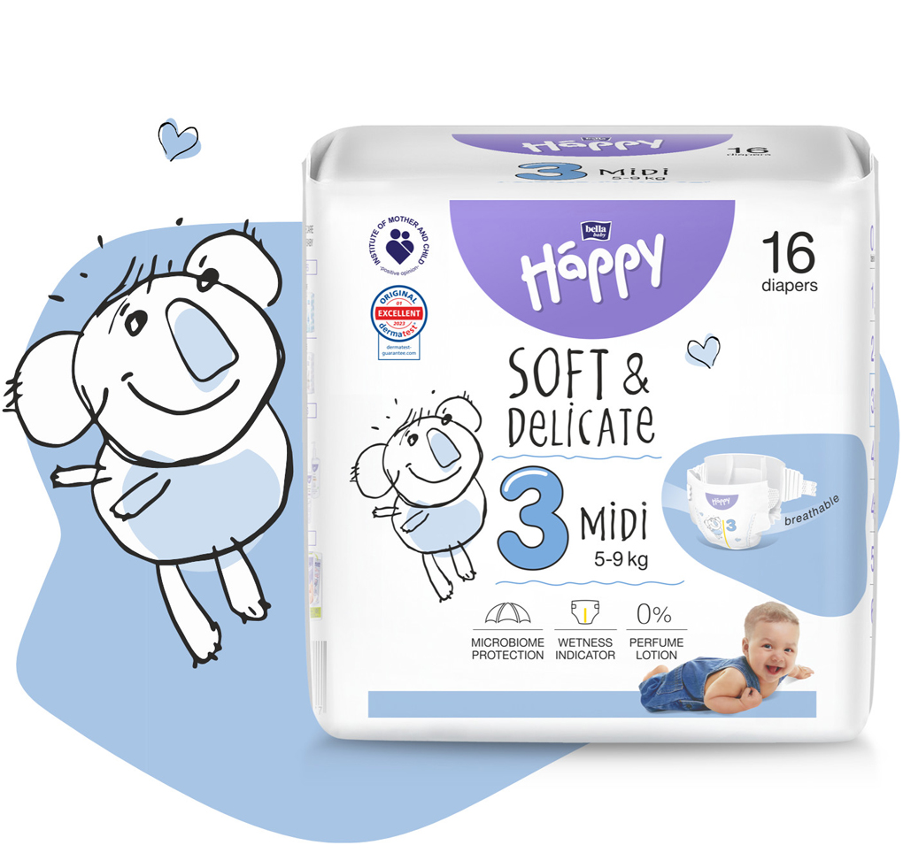 Happy midi 3 (small pack) a16