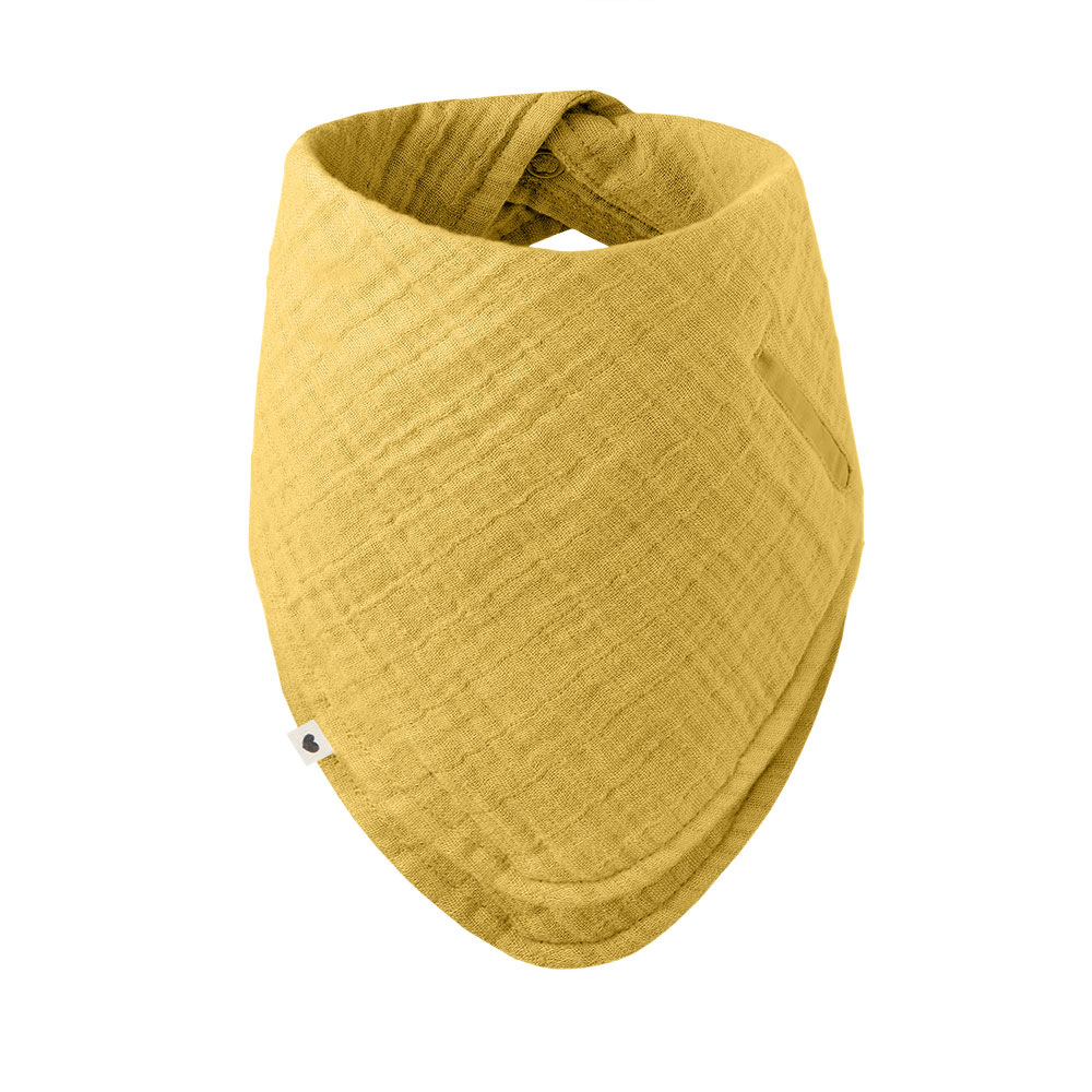BIBS-Bandana-muselinovy-slintacik-z-BIO-bavlny_Mustard
