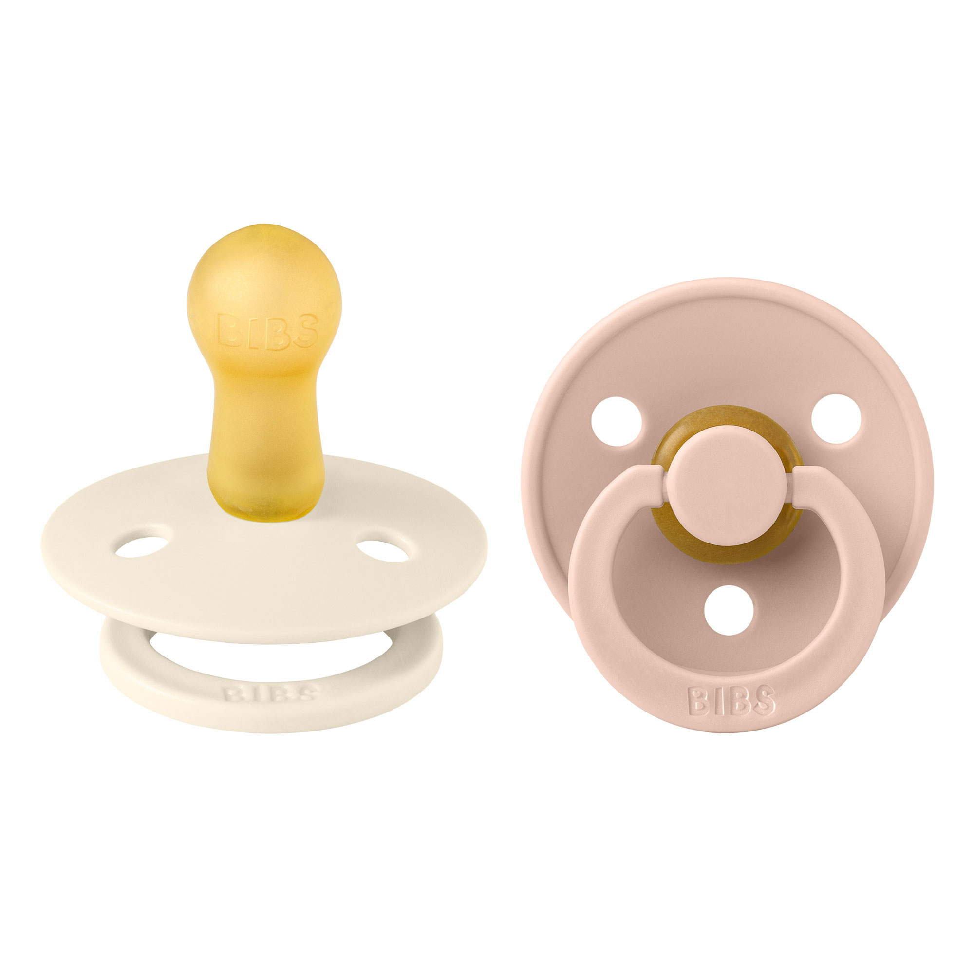 BIBS-Colour-cumliky-z-prirodneho-kaucuku-2ks-Ivory-Blush-velkost-2
