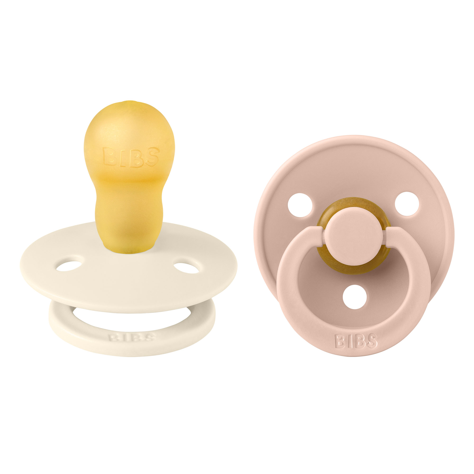 BIBS-Colour-cumliky-z-prirodneho-kaucuku-2ks-Ivory-Blush-velkost-3