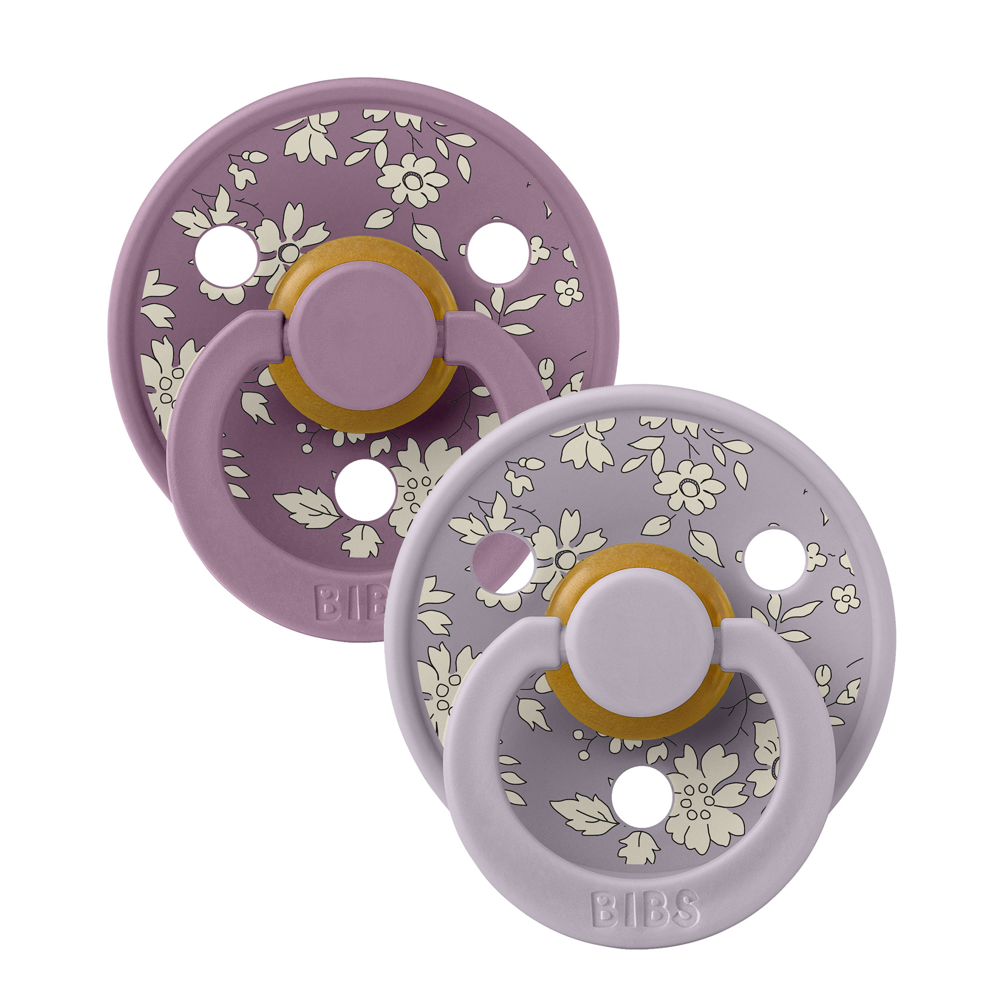 BIBSxLIBERTY-Colour-cumliky-z-prirodneho-kaucuku-2ks_FossilGrey-Mauve
