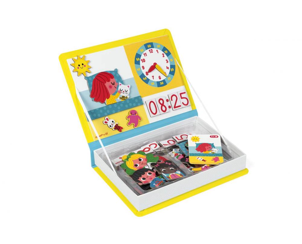 J02724_Magneticka_skladacka_Hodiny_Magnetibook_Janod_v_tvare_knihy_3