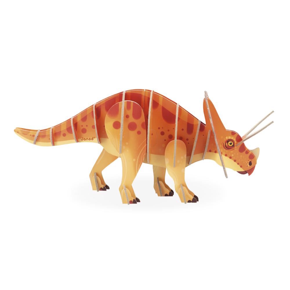 J05838_Janod_Drevene_3D_puzzle_Dinosaurus_Triceratops_Dino_03