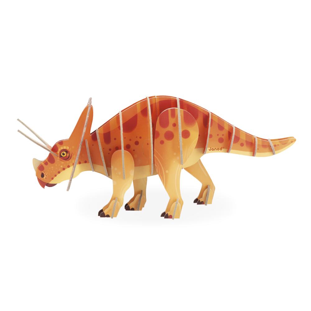 J05838_Janod_Drevene_3D_puzzle_Dinosaurus_Triceratops_Dino_05