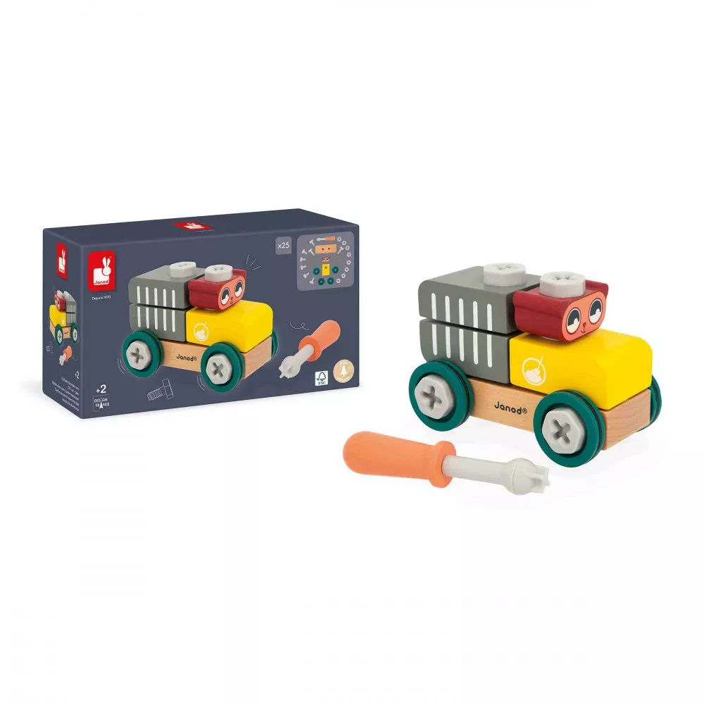 J06458_Janod_BricoKids_Drevena_stavebnica_auto_s_naradim_Medved_05