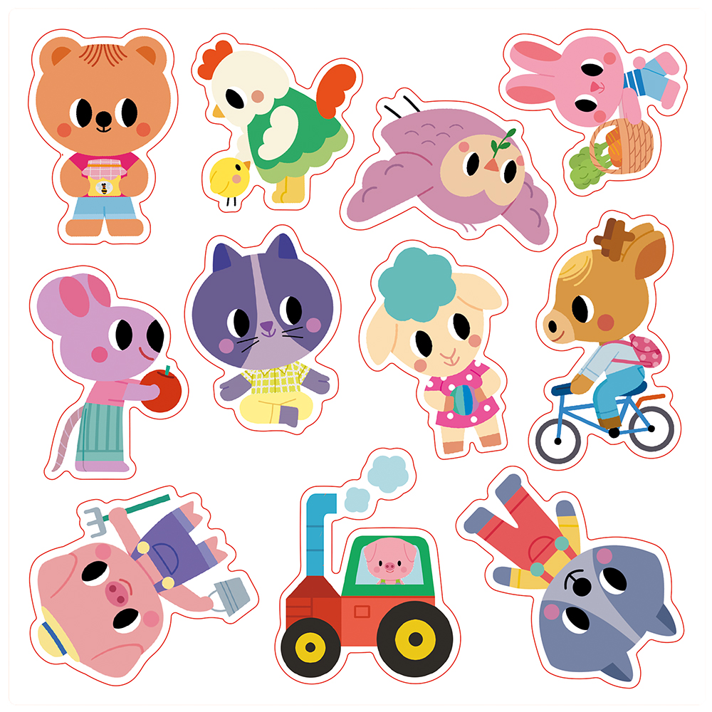 J09144 STICKERS 4C N