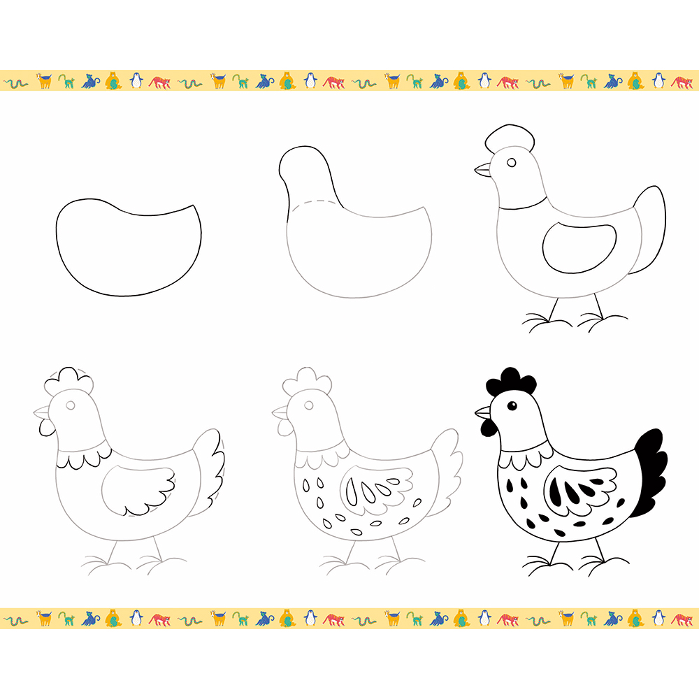 J09155_Janod_Step_by_step_Kreativna_sada_Kreslenie_krok_za_krokom_Zvierata_07