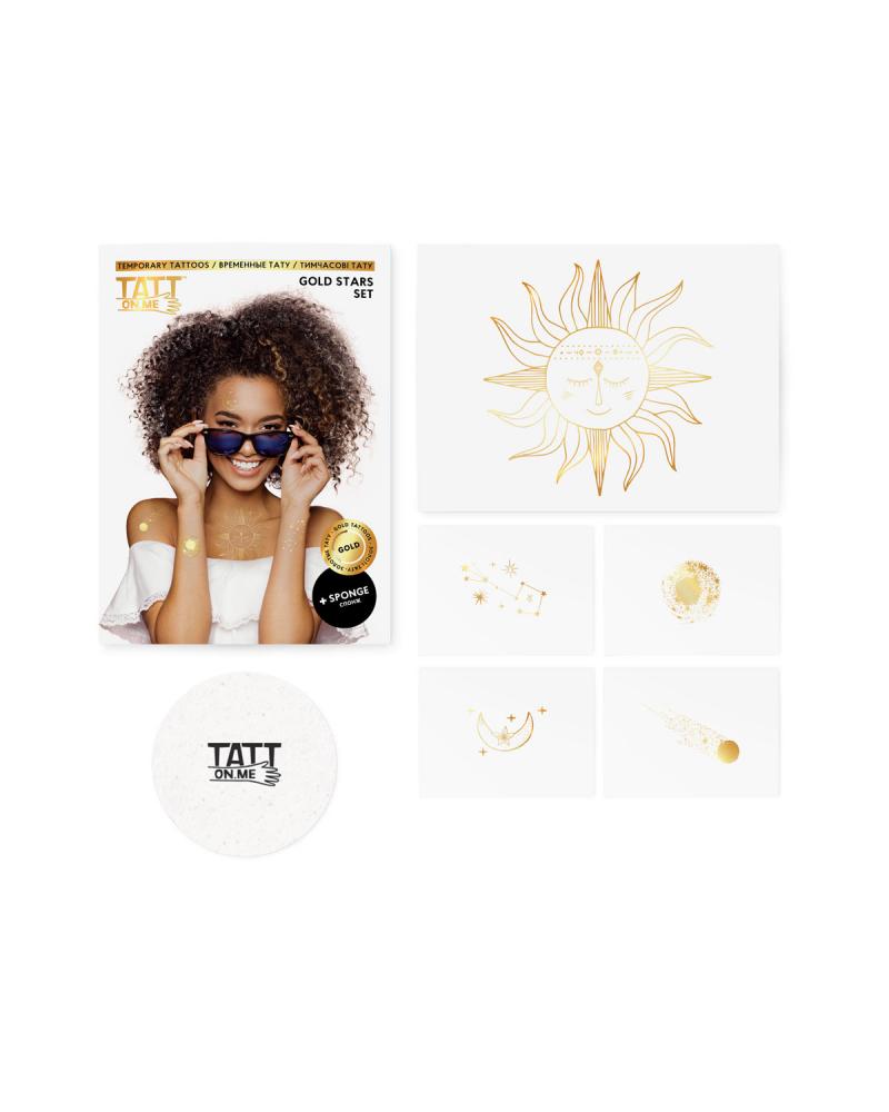 TSGoldStars_TATTonMe_Metalicke_tetovacky_pre_zeny_Stars_sada_Gold_04