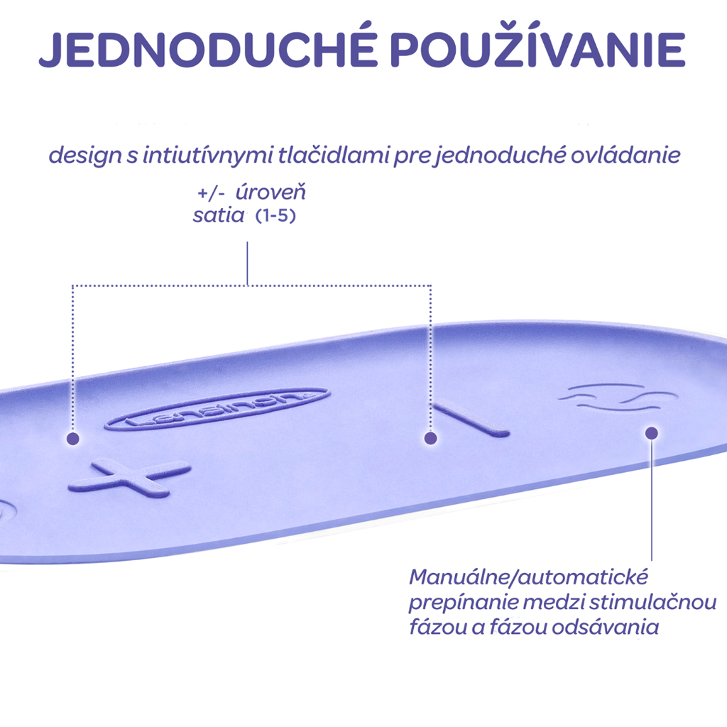 Lansinoh kompaktná single elektrická odsávačka - 5